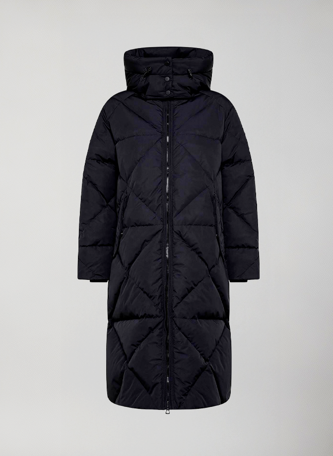 Cortina - Long Down Jacket #Black