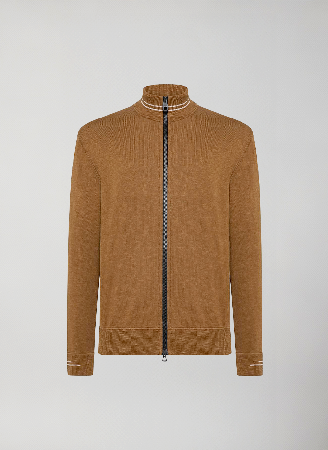 Marine Cardigan #Camel