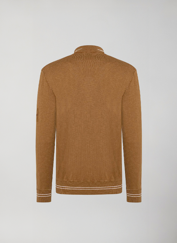 Marine Cardigan #Camel