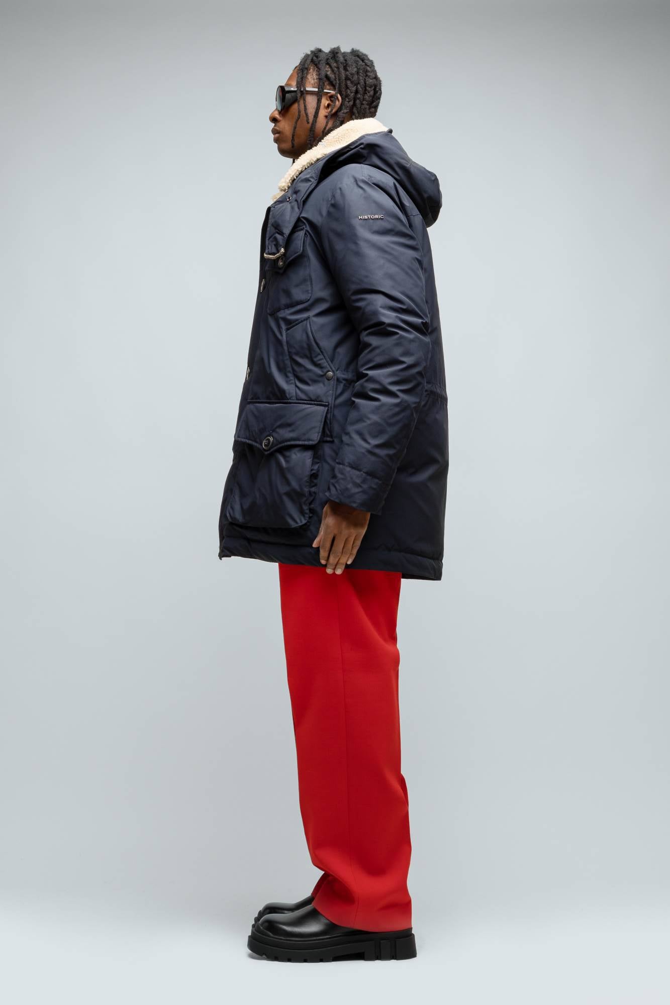 Atmospheric Parka #Dark Blue