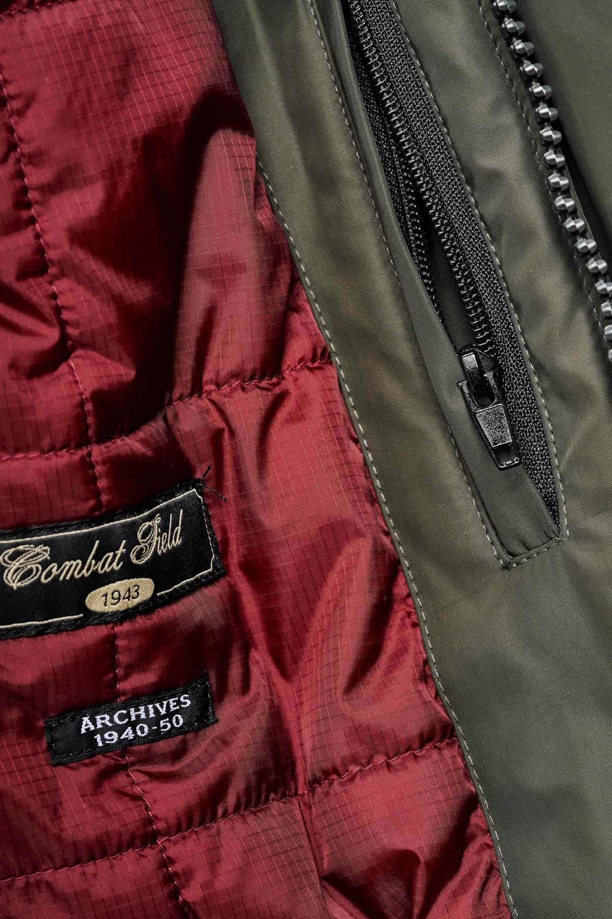 Combat Field Jacket #Dark Green