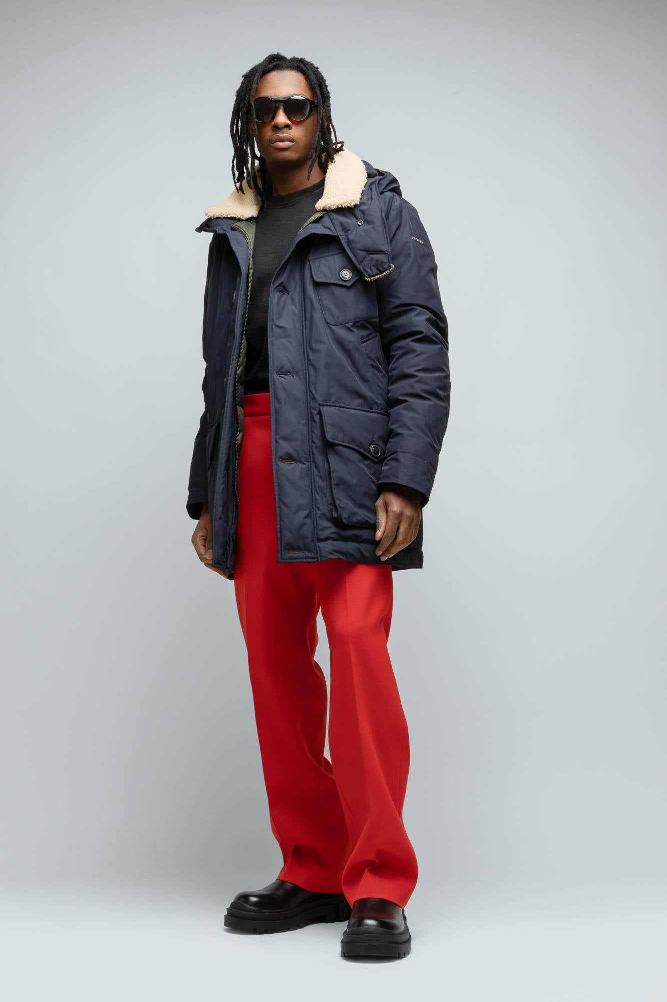 Atmospheric Parka #Dark Blue