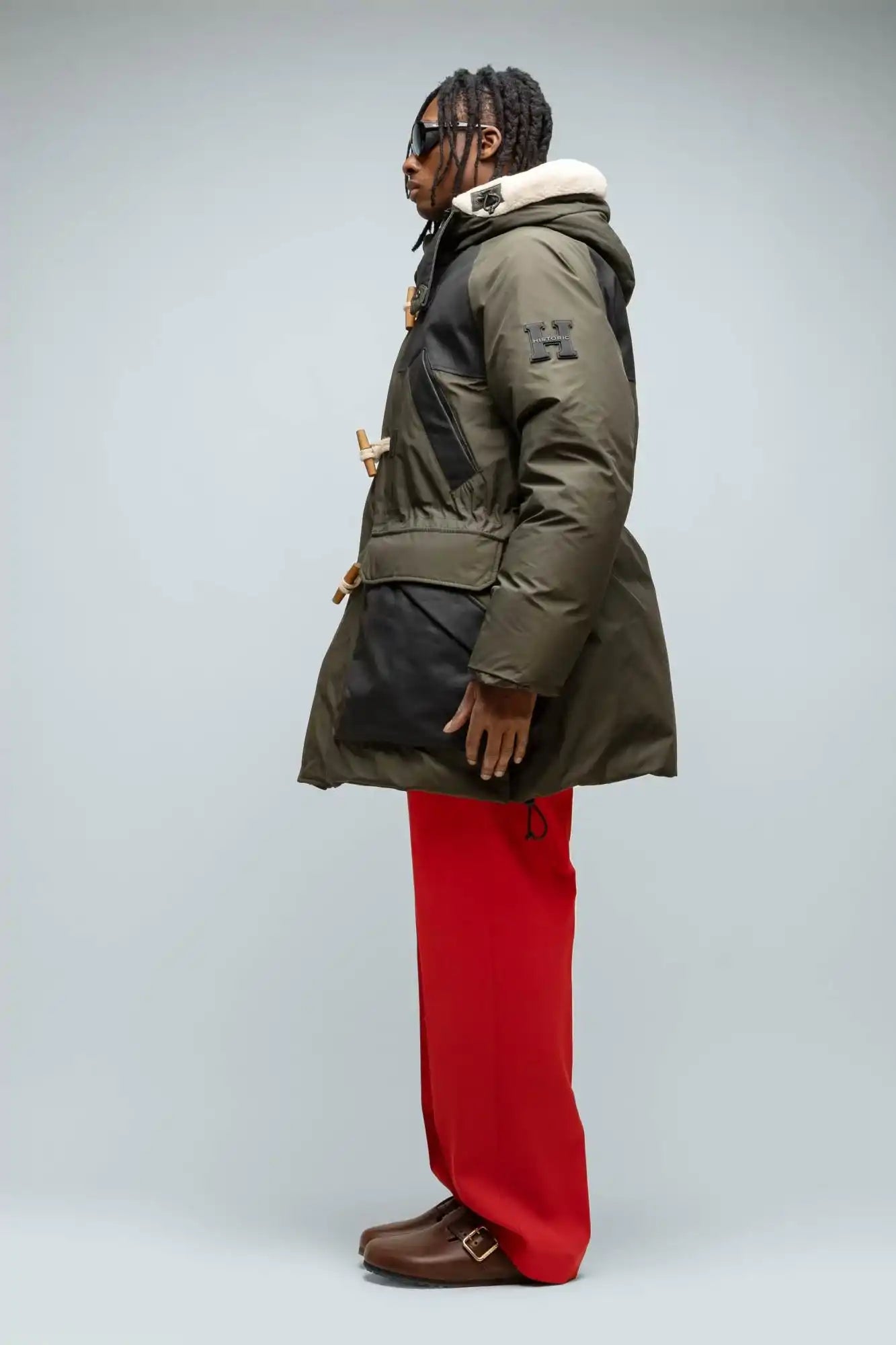 Polaris Parka Oversized Men's Parka with Wooden Frogs – Historic Brand