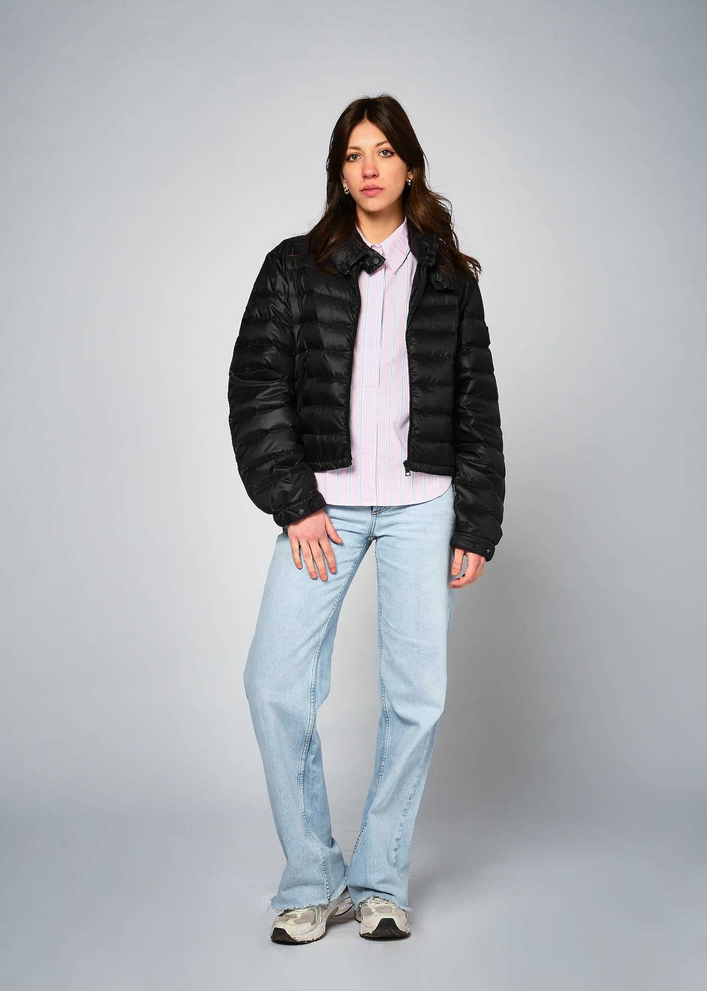 Lara Crop Jacket #Black