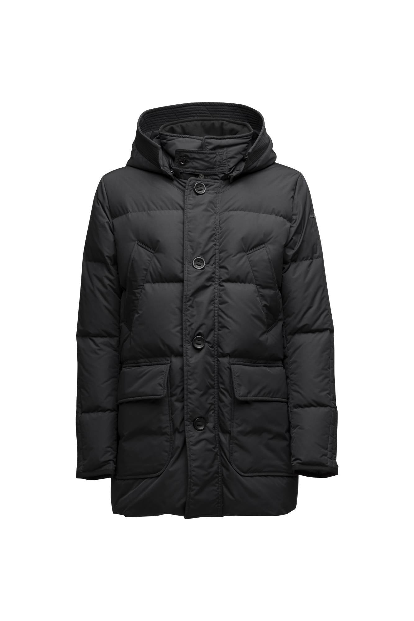 Duck Down Coat Jacket Norge Coat Men's Parka Padded With Real