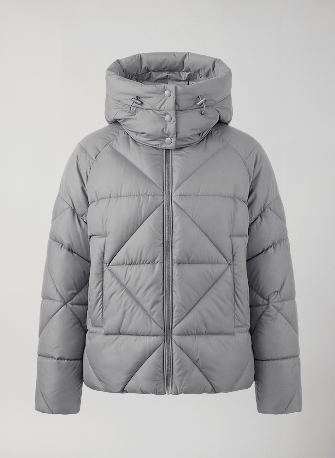 Cortina - Crop Down Jacket #Grey - Grey