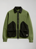 Giacca bomber uomo bicolore in cotone - Ronsell Jacket #Green