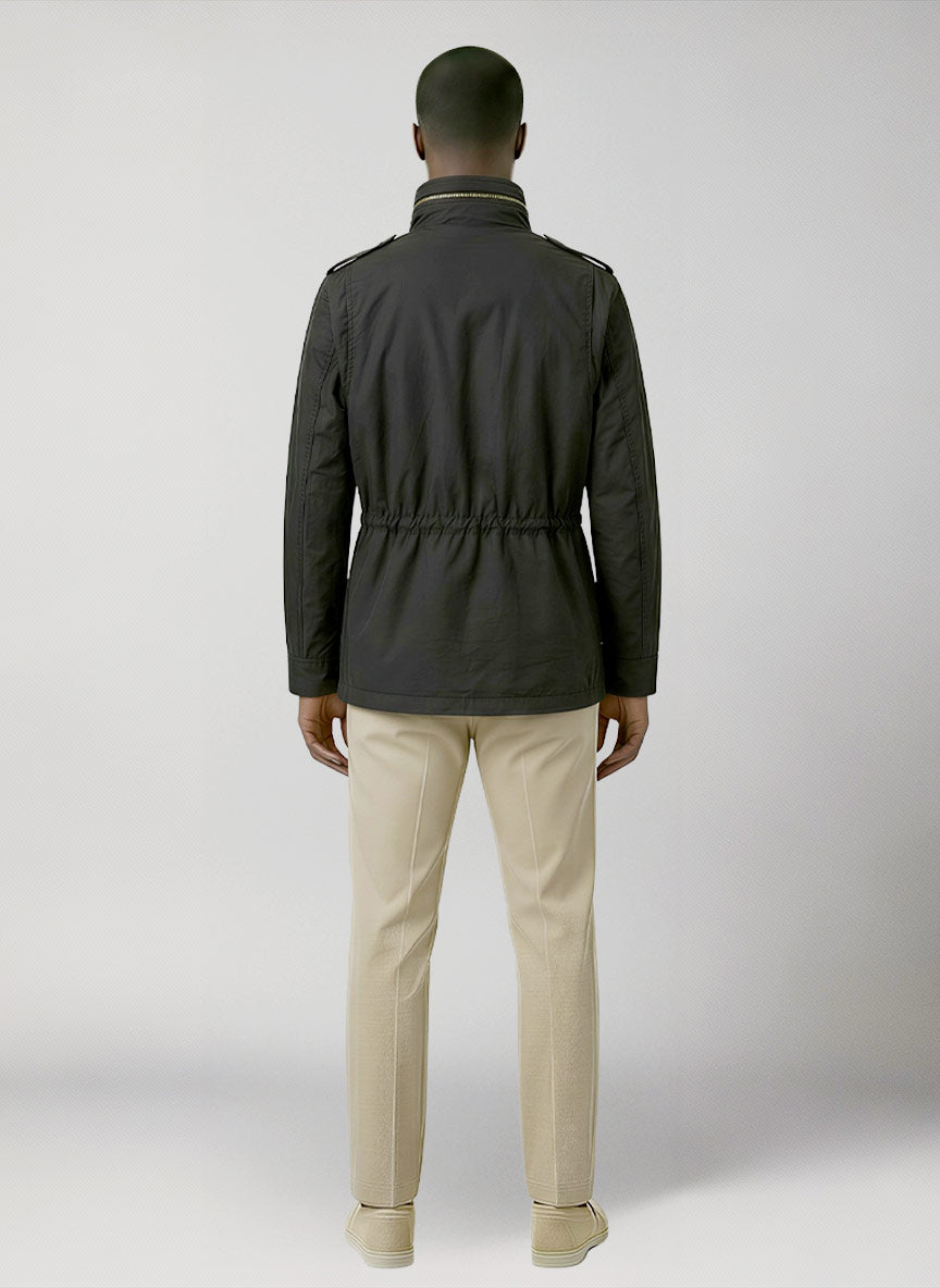 Giacca uomo regular fit con trattamento antigoccia  The Riot Jacket modello retro 