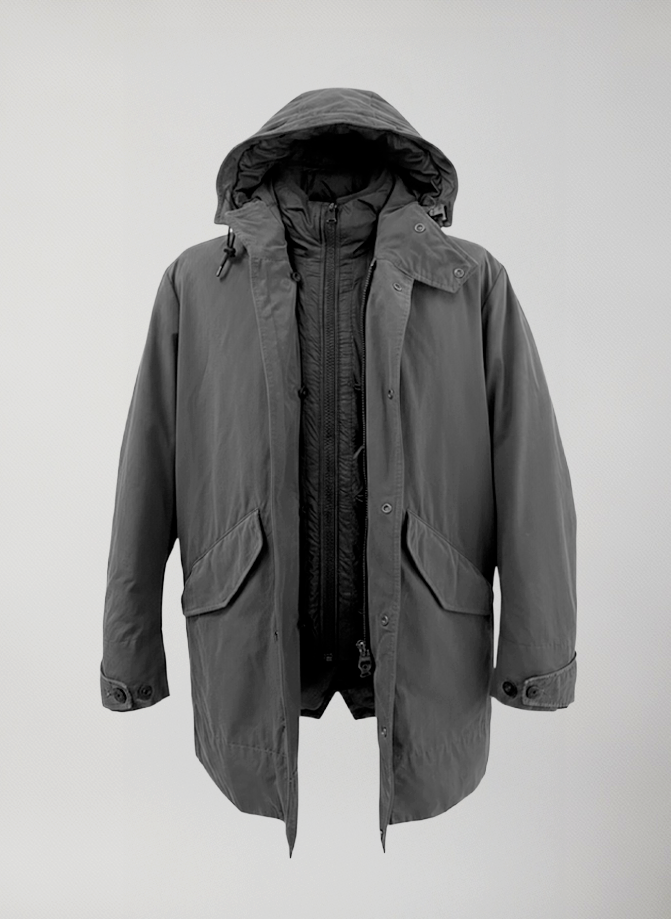 Parka Eskimo 3-in-1 Uomo Havilland Havilland Eskimo Plus #Dark Grey/Black - Dark Grey/Black