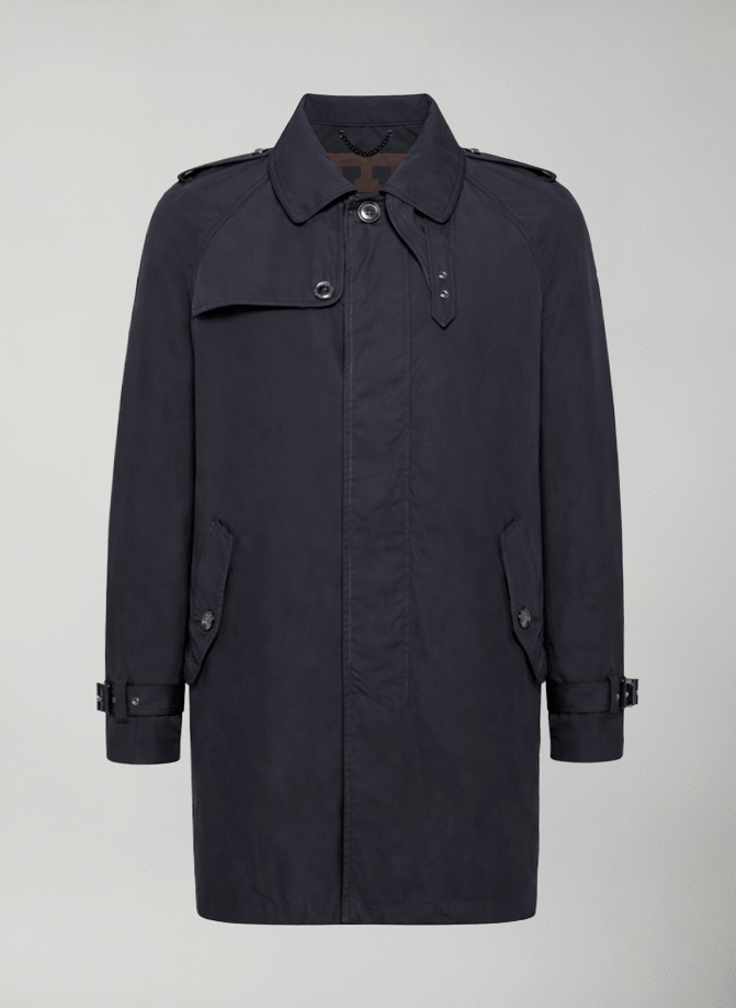 Trench tecnico leggero uomo - Bogart Coat #Black - Black