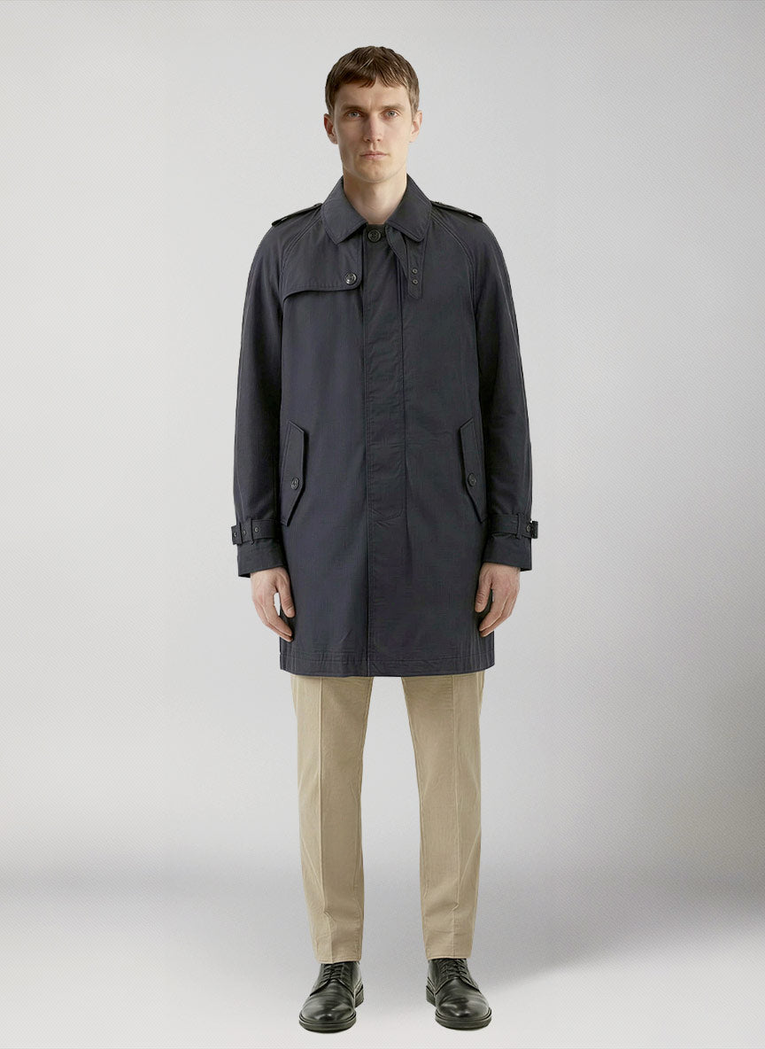 Trench tecnico leggero uomo - Bogart Coat Modello fronte 