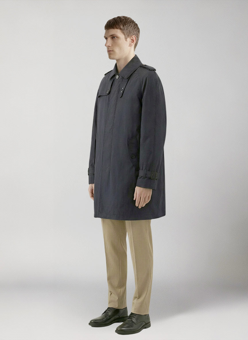 Trench tecnico leggero uomo - Bogart Coat modello lato 