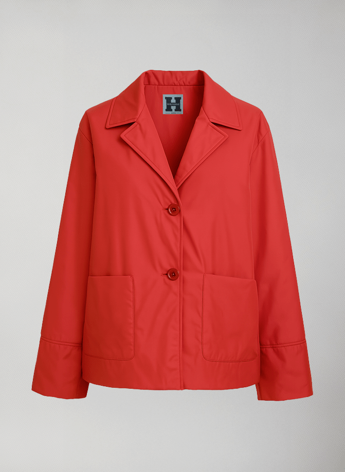 blazer imbottito donna mezza stagione avila  #Red - Red