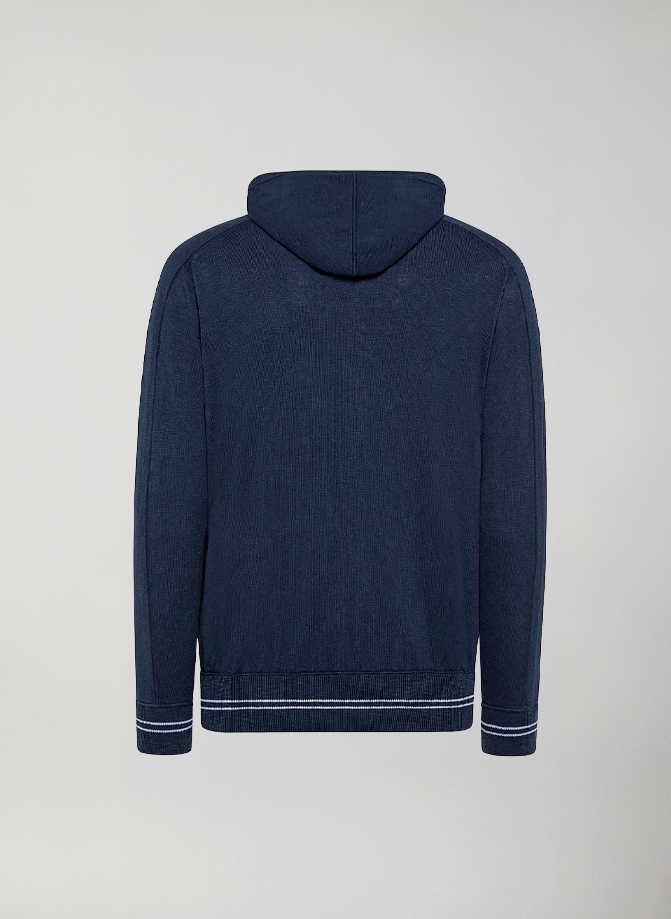 Marine Knitted Sweatshirt 