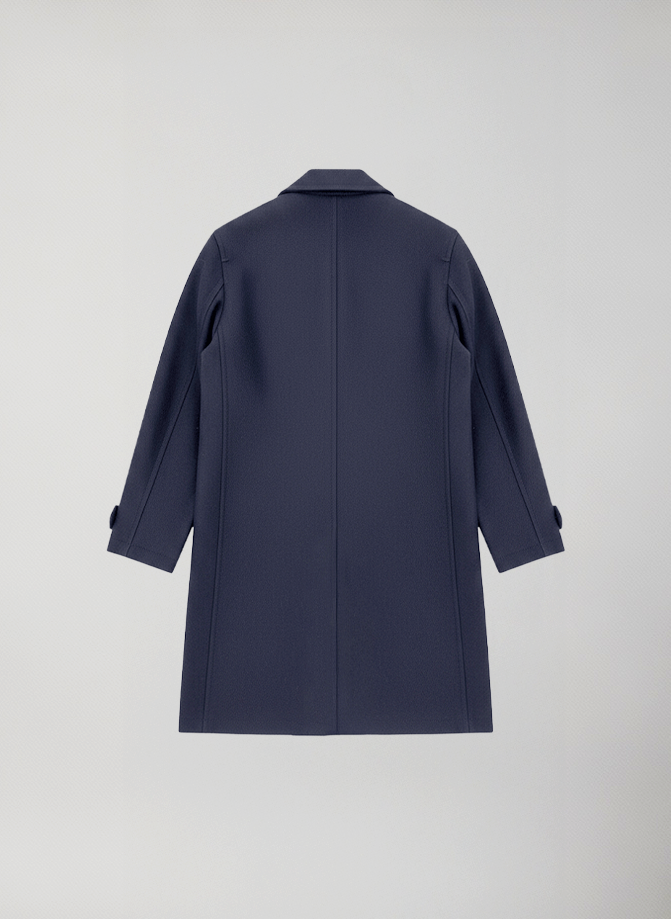 eacoat Jacket Uomo Doppiopetto con Bottoni in Metallo Retro 
