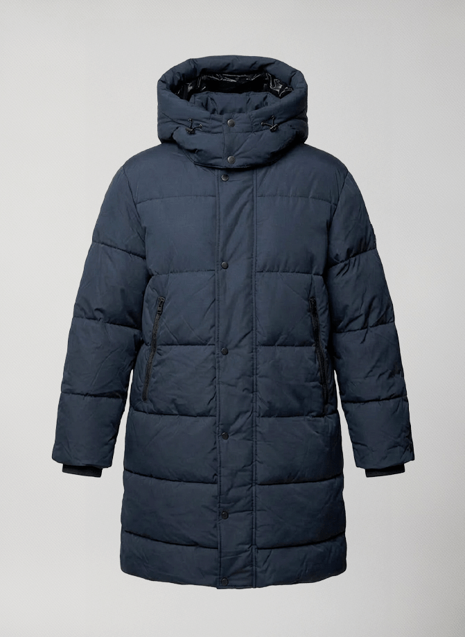 Hamar Coat #Blue navy - Blue navy
