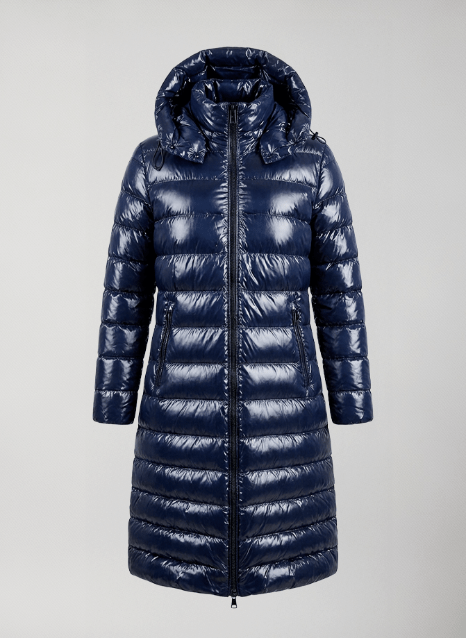Audrey coat #Dark Blue - Dark Blue