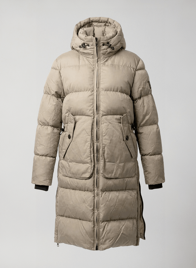 Earhart Coat #Green/Beige - Green/Beige