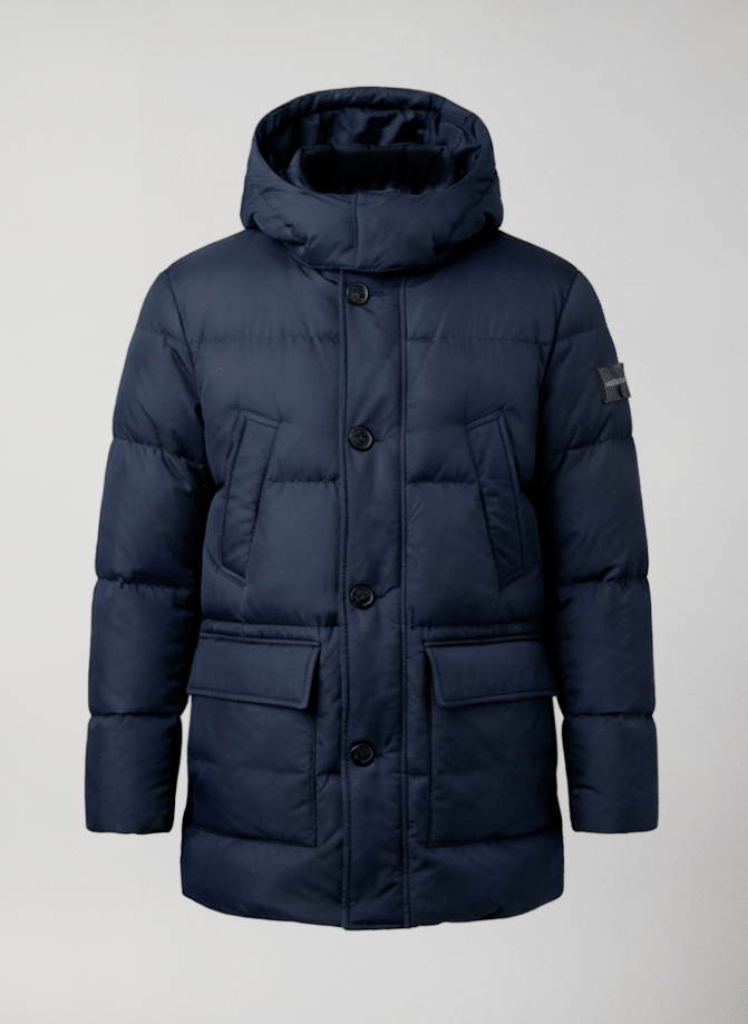 Norge Coat #Blue navy - Blue navy