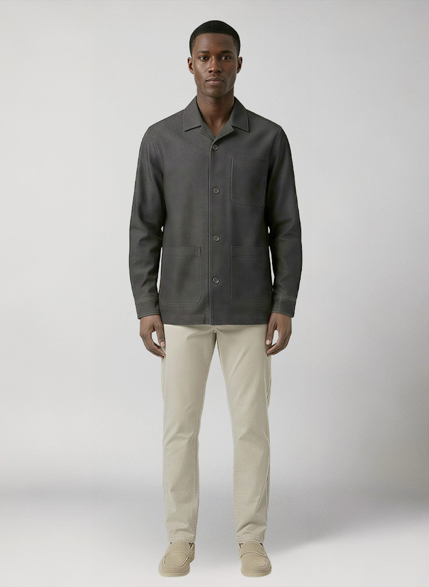 Giacca a camicia Almeria Overshirt fronte 2 