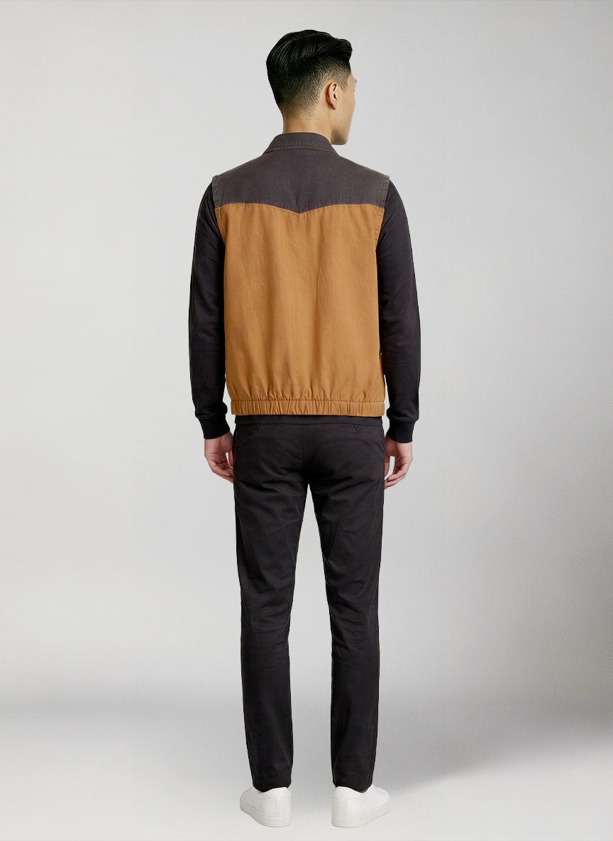 gillet comfort fit mezza stagione yukon fit modello retro 