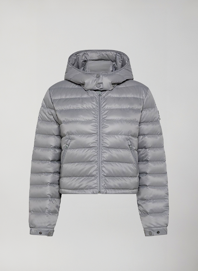 Lara Crop Jacket #Grey - Grey