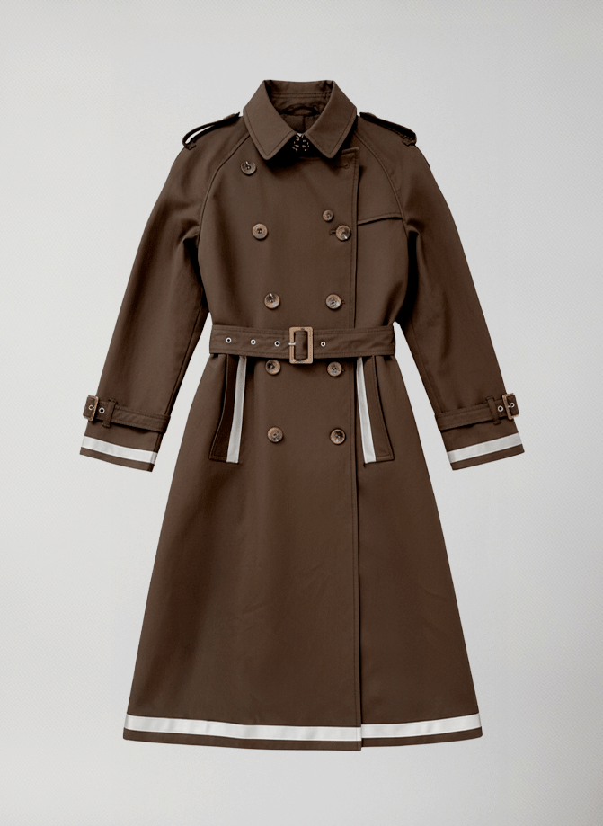 Holmes Trench #Black Chocolate - Black Chocolate