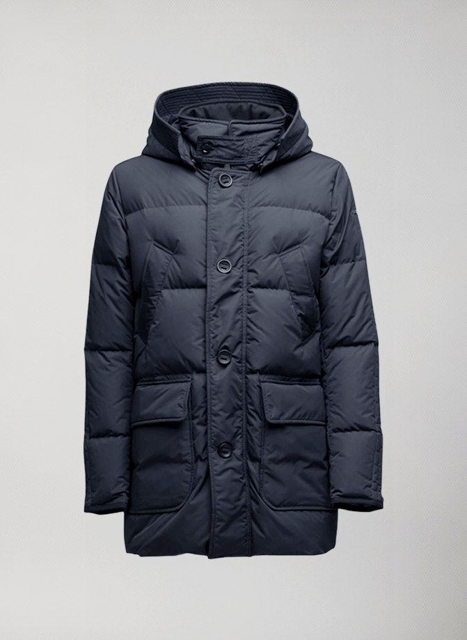 Norge Coat #Dark Blue - Dark Blue
