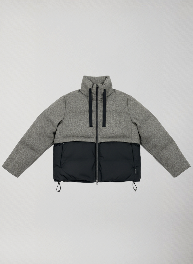 Yastad Jacket #Dark Grey+Black