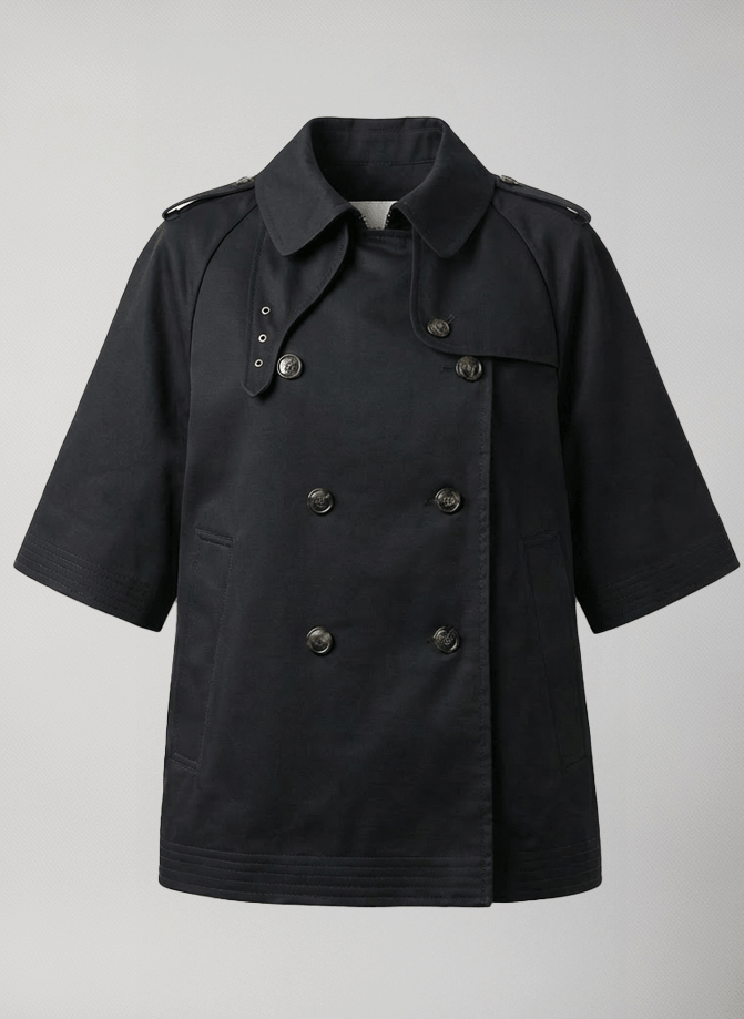 Ashley Trench #Black - Black