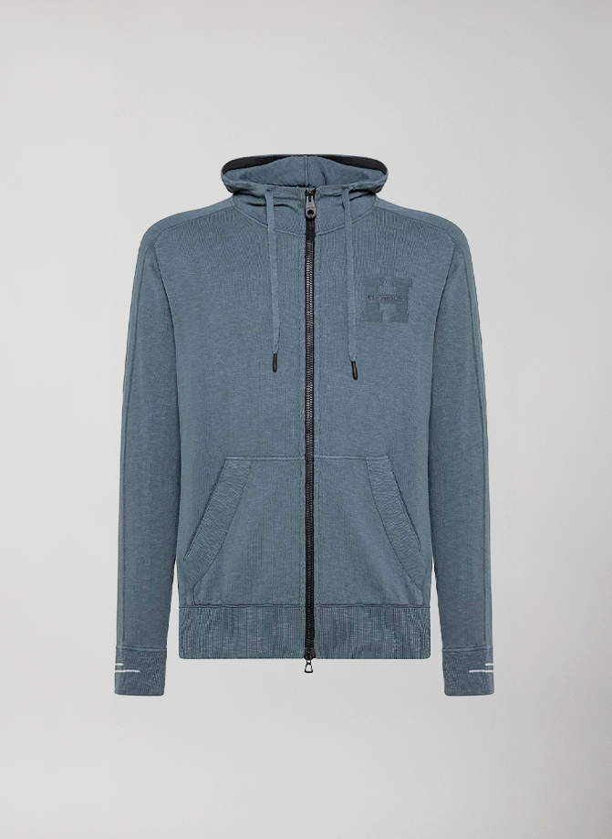 Marine Knitted Sweatshirt #Grey - Grey