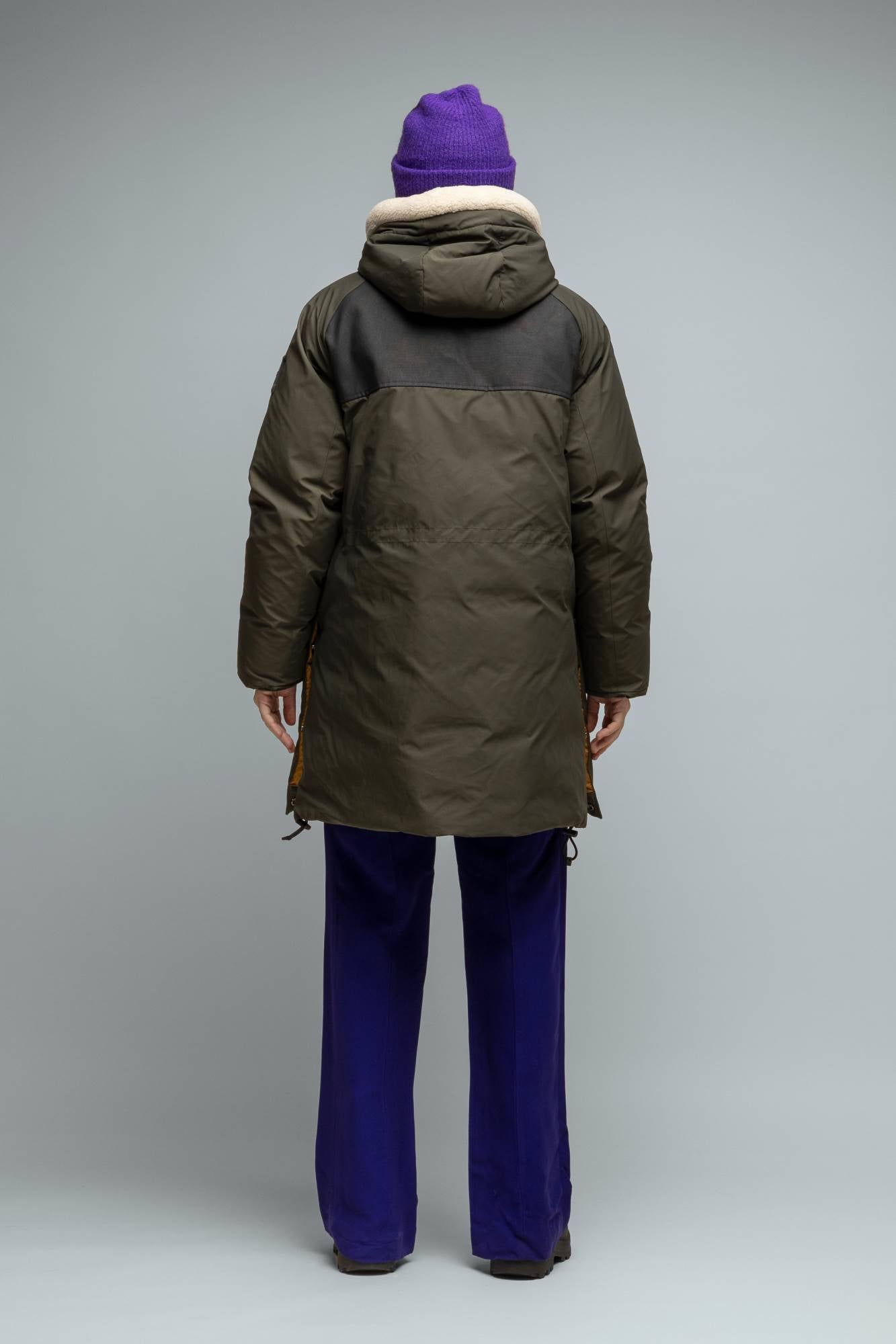 Women's Oversize Down Parka with Water-Repellent Finish - Polaris