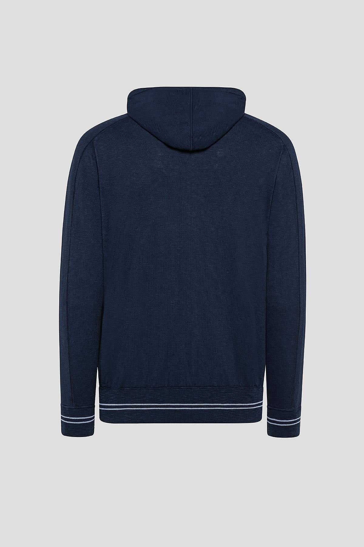 Marine Knitted Sweatshirt 