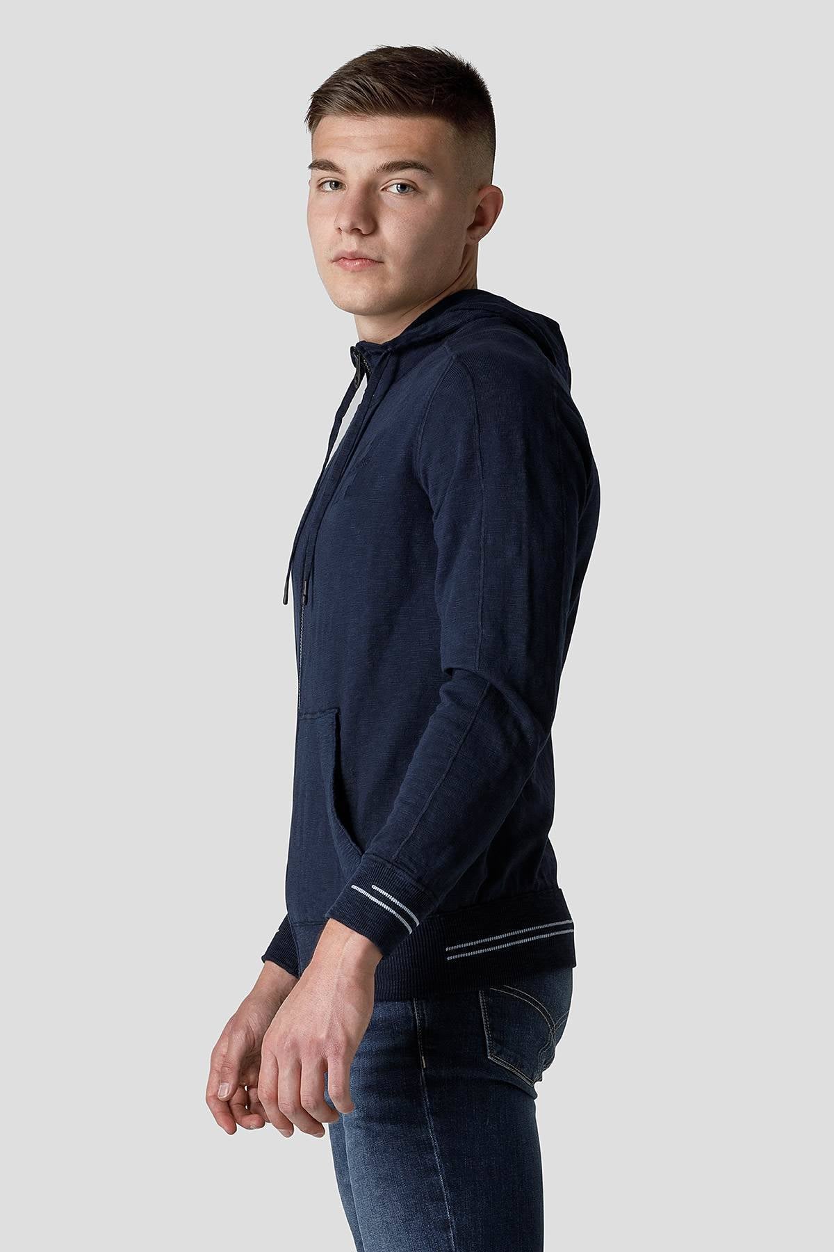 Marine Knitted Sweatshirt 